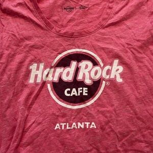 Pink Hard Rock Cafe Atlanta Tee